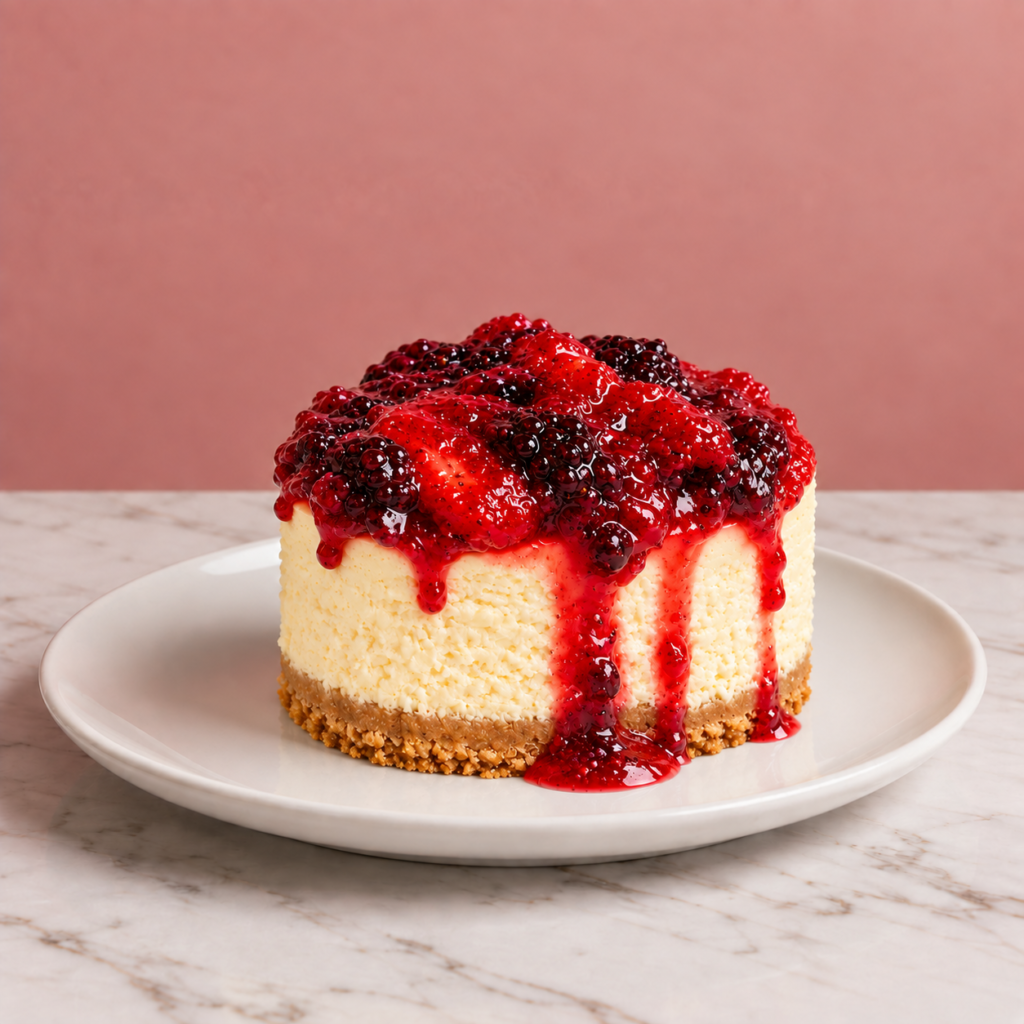 Cheesecake frutos rojos